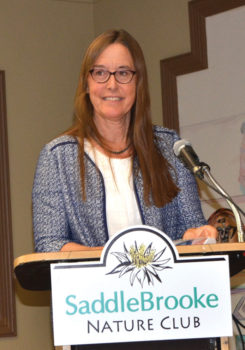 Holly Richter, speaker for SaddleBrooke Nature Club