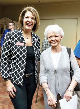 Dr. Kelli Ward and Sharon Walker; Photo by Jet George