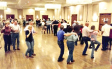 Western dancers at the February 19 dance