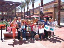 SaddleBrooke Line Dance Club at the Tucson Premium Outlets