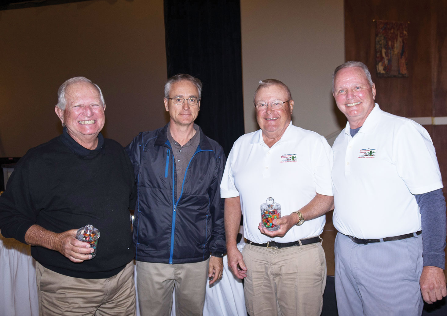 Left to right: Steve Bender, Mike Jahaske, Mark Connell and Bob Eder
