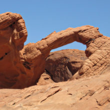 The Arch at Valley of Fire State Park; photo by Sue Bush