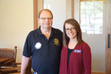 Kristyn Conner spoke to the SaddleBrooke Sunrise Rotary Club.