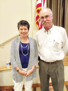 Dr. Sandy McNabb with Neil MacDonald