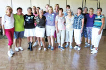 Level 1 Line Dancers are already having a great time in their lessons with Rebecca Magdanz; they’ve been dancing almost 10 years in SaddleBrooke.