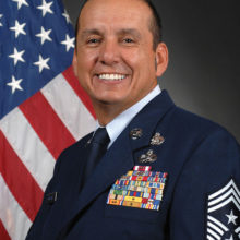 162nd Wing Command Chief Master Sergeant Armando Gonzales