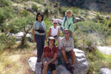 Standing: Elisabeth Wheeler, Sandra Sowell, Susan Hollis; sitting: Janet Fabio, Norm Rechhemmer