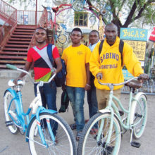 Youths benefit from the Bicycle Round-up