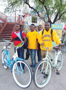 Youths benefit from the Bicycle Round-up