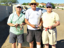 From left: Don Stone, Gary Zellinger and Gene Gross