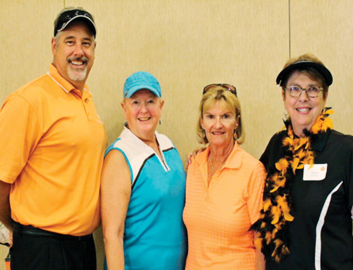 First place team (left to right): Sponsor Nova Home Loans Sean Wood, guests Debbie Ogle and Gail Fosmire and MPLN member Phyllis Cadden; photo courtesy of Holly Riviere