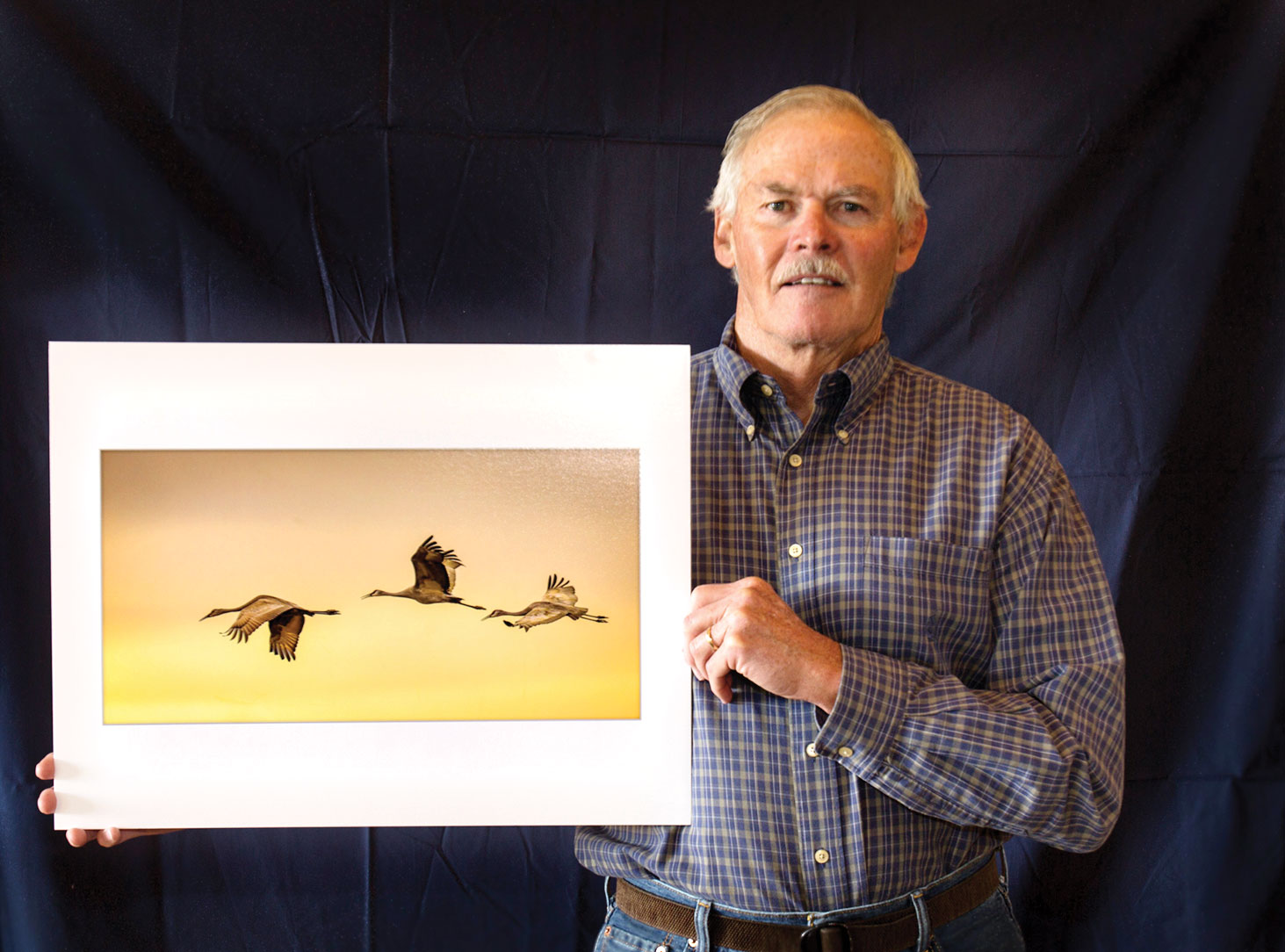 Bob Shea’s photo was selected as the best overall Three Cranes award.