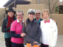 Left to right: Joyce Sutay, Carol Thompson, Susan Elliott, Becky Fisher, Carol Larson