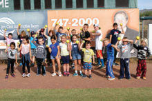 Future All-Stars had a ball at the SaddleBrooke Softball Field; photo by Jim Smith