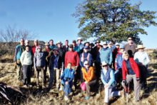 Back row: Stan Smith, Fred Norris, David Vermerris, Ray Peale, Dave Streicher, Frank Earnest, Norm Rechkemmer, Dave Corrigan, Bob Garner, Pam Wakefield, Lenore Henninger, Joe Maurizzi, Joyce Maurrizi, Lonnee Plattner, Dan Plattner; middle row: Suzanne Bassett, Heidi Klepacki, Mary Croft, Mile Wolters, Kathy Gish, Jeff Traft, Lynda Green, Alison Tyler; front row: Elisabeth Wheeler, Arlene Gerety, Melissa White, Marilynn Smith; photo by Zach MacDonald