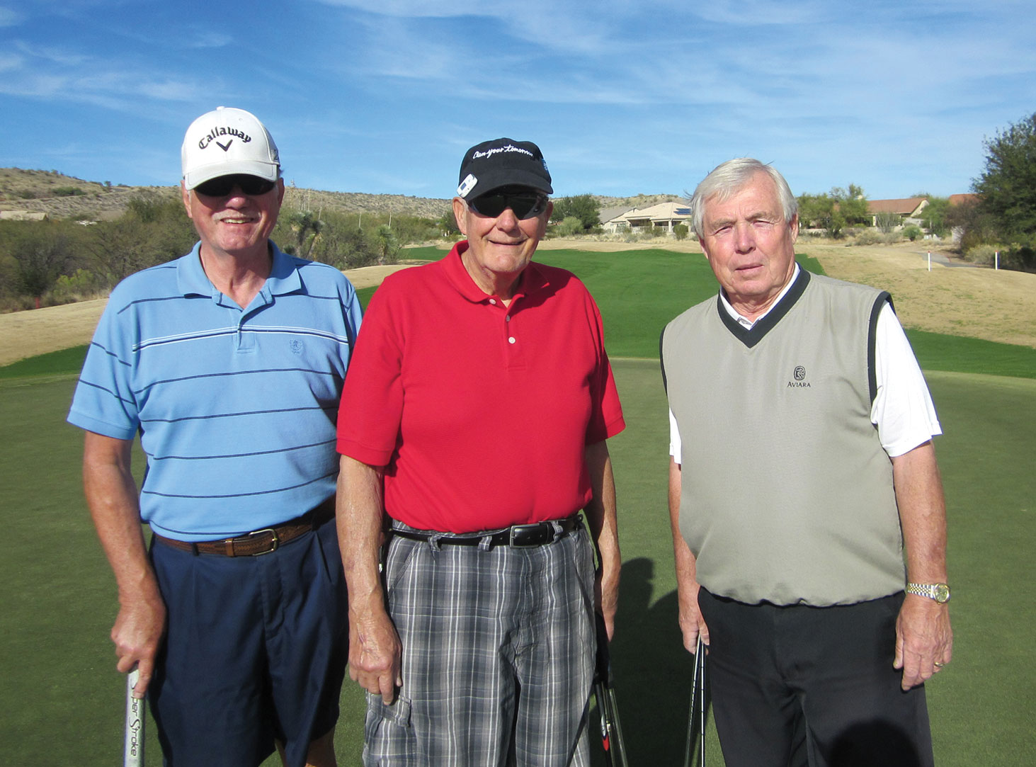 Dick Stehr, Steve Pomeroy and Tom McDonald