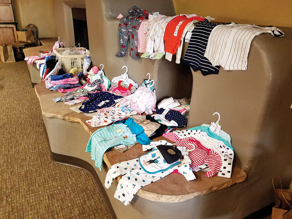 Baby items donated for SaddleBrooke Troop Support