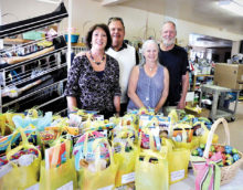 Left to right: Terri and Pastor Steve Wilson, Kathy and Bill Doran