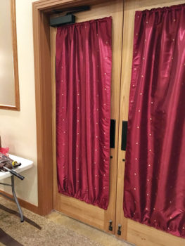 New MVCC Ballroom curtains!