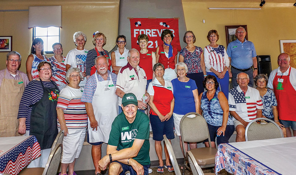 These volunteers were a key part of making Unit 21 Fourth of July Pancake Breakfast a huge success!