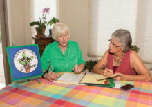 Director Susan Sterling (left) and assistant director Carol Merlini