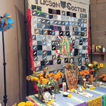 Migrant Quilt and Ofrenda at Episcopal Church of the Apostles