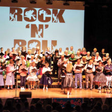 50s Rock ‘n Roll fun at the SaddleBrooke Singers concert last spring; photo credit Bill George.