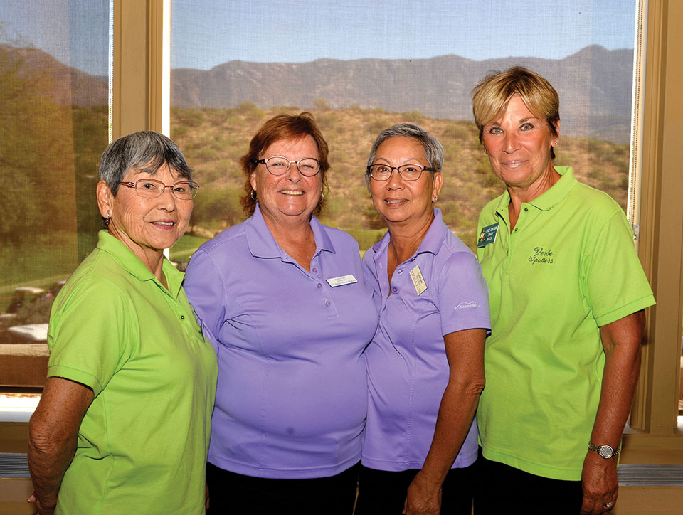 Tucson winners Miki Pratt, Debbie Thompson, Regina Pang, Trudy Rossi