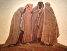 Shapes of Fear by Maynard Dixon.