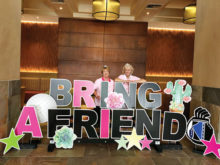 Co-chairs Linda Rouse (left) and Eileen Snearly.