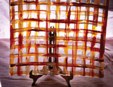 Sample of Glass Art that will be available at the Glass Art Club fundraiser. Photo by Frank G. Buck.