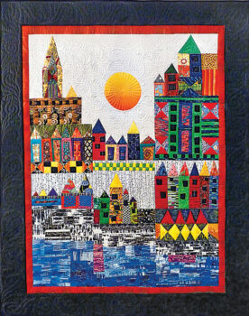 Award-winning quilt made by Becci Dusenberry. Photo by Jim Dusenberry.