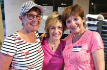 Left to right: Sue Fredrickson, Linda Bailey, and Gail Bouffard.