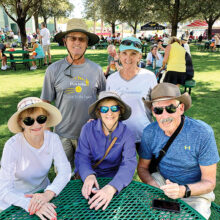 Glen and Mary Jo George, Bonnie Johnson, and JB and Linda Bailey at Nationals.