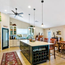 In the 2019 SBCO Home Tour, attendees saw the Gianotti home, which features a dramatic new kitchen with expansive island, pantry and all new appliances.