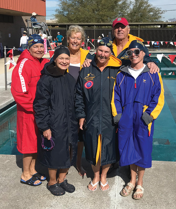 SaddleBrooke Swimmers Win Gold at Tucson Senior Olympics SaddleBrooke