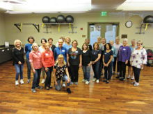 Thursday fun in Level 1 Line Dance was much more fun several weeks ago. We’ll be returning soon but not soon enough.