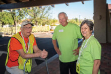 Volunteers ready for action