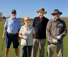 Winners: John Thomas, Marsha Foresman, Calvin Saulsbury, and Bob Nelson