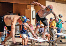 Competition is serious business. (Photo by Robert Shea)