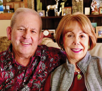 Lyle Larson and his wife Jen Jefferis