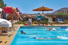 Women's relay (Photo by Terry Heggy)