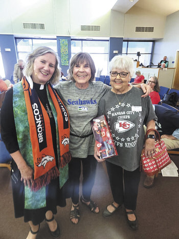 Mary Dotson, Linda Galka, and Sherri Wyland