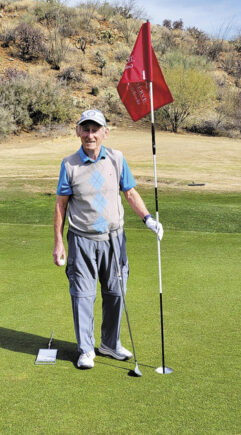 David Jones gloating over his ace