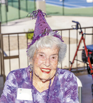 Senior Village member Delores McFadden