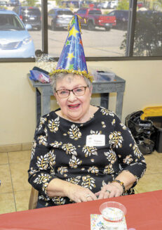 Nancy VanWagner is all smiles at the celebration