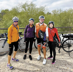 Wendy Berns, Ellie von Michaelis, Marty Herbert and Wanda Ross