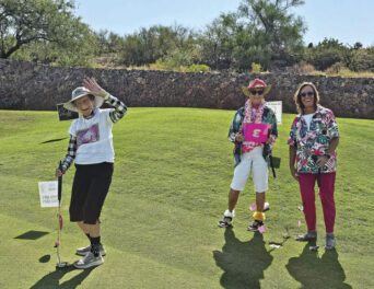 Karel Titone, Sharon Greeson, and Celia Shaunessy